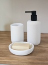 [AAE823] DISPENSER SIMIL PIEDRA REDONDO 19CM BLANCO - eCommerce 3