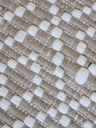 [AAH030] Alfombra beige trama rombo blanco 50x80 cm - Chica - eCommerce 4