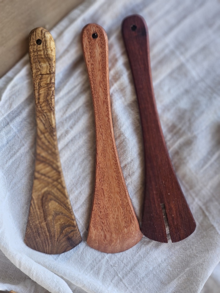 [AAF258] CUCHARA Y TENEDOR DE MADERA 30X7 CM - eCommerce 4