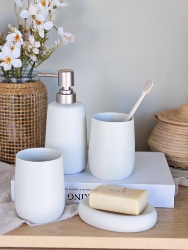 [AAH237] Set Baño 4 Piezas Curvy