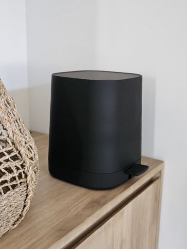 [AAE423] TACHO SILICONADO CUADRADO NEGRO 5LTS