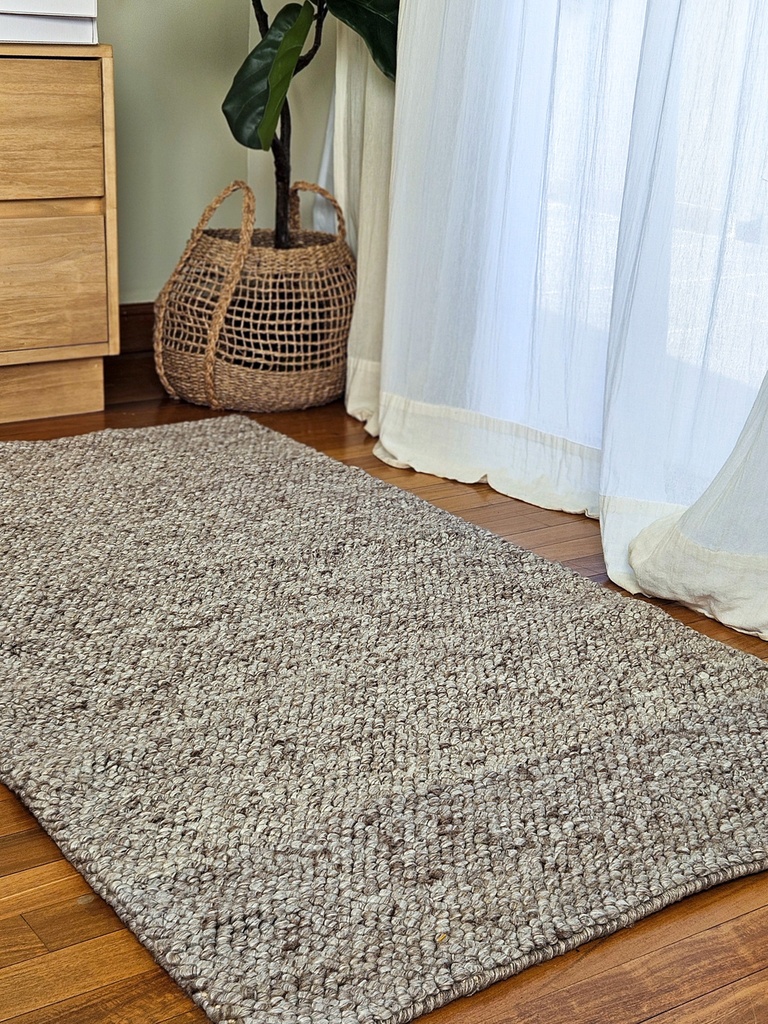 [AAH123] Alfombra Popcorn Beige 170x230 cm