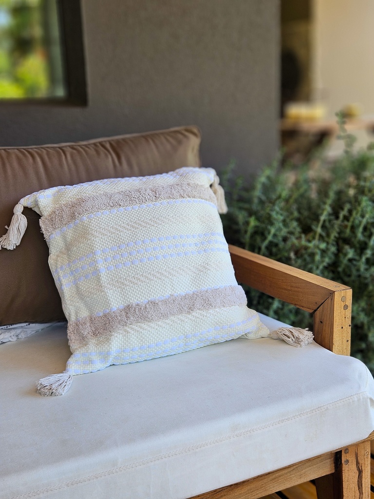 [AAH442] Almohadon Con Relleno Boho