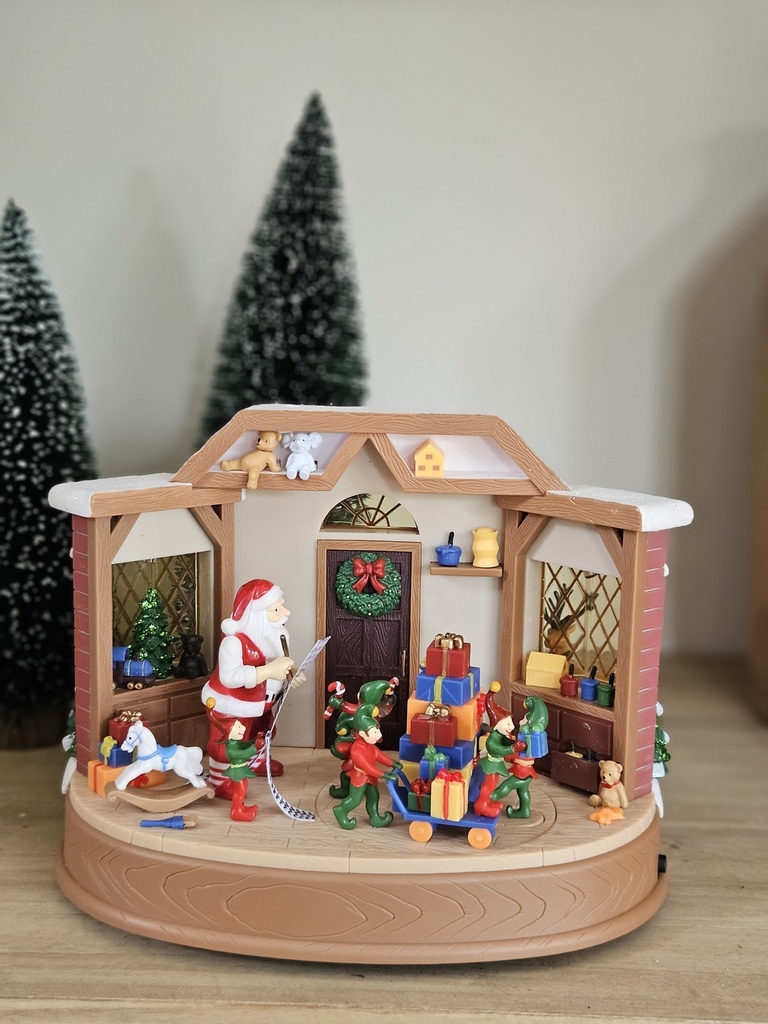 [AAH299] Caja Musical Santa´s Workshop