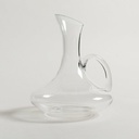DECANTADOR DE VIDRIO BASE ANCHA CON ASA 1500 ML