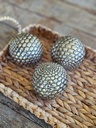 ESFERA METALIC 10CM SET X3
